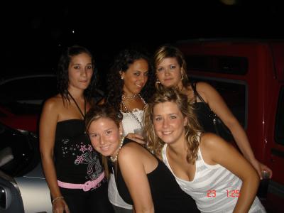 Con las amigas por ah&iacute;!!